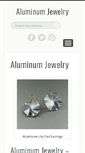 Mobile Screenshot of aluminum-jewelry.com